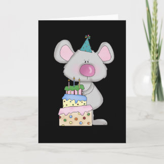 Mouse Birthday Tshirts och presenter Kort