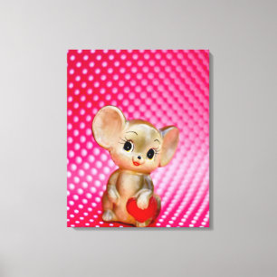 Mouse Canvastryck
