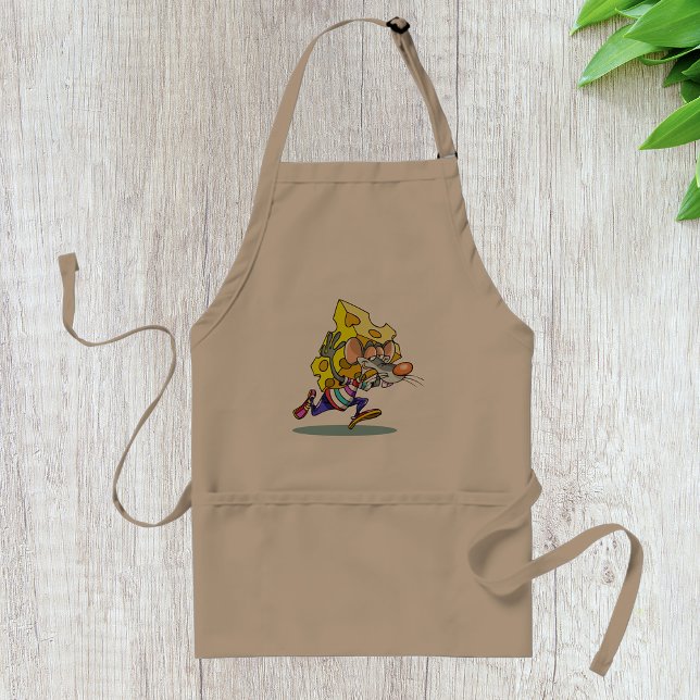 Mouse Carshing Cheese Apron Förkläde (Skapare uppladdad)