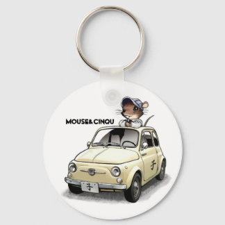 Mouse&Cinqu -Keychain- Nyckelring