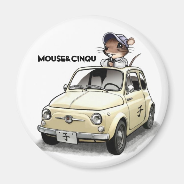 Mouse&Cinqu -Magnet- Magnet (Framsidan)