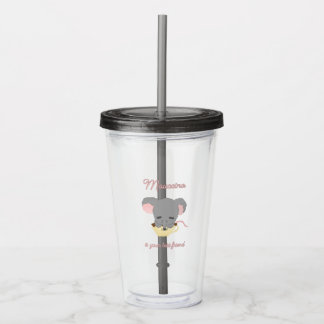 Mouse Cocoa Cappuccino Take Away Mugg