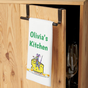 Mouse Crackers Mice Kitchen Hand Towel Kökshandduk