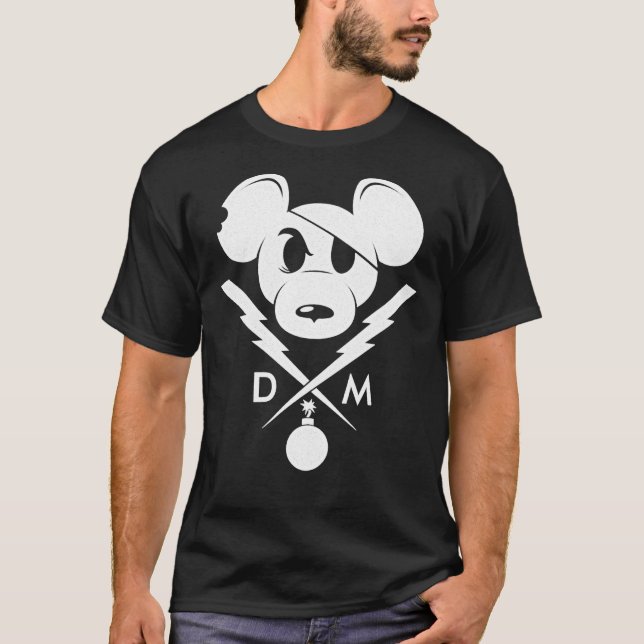 Mouse Danger Mouse Danger Mouse Danger Mouse Dange T Shirt (Framsida)