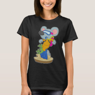 Mouse Diver Oxygen flaska Diving Diving T Shirt