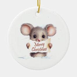 Mouse God jul Julgransprydnad Keramik