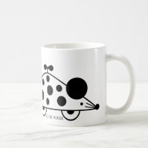 Mouse House BW Mugg