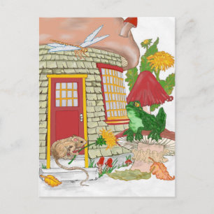 Mouse House Vykort