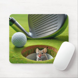 Mouse in a Golf Course Hål Musmatta