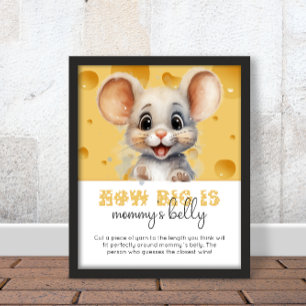 Mouse in ost hur stort är mamma Blocky-spelet Poster
