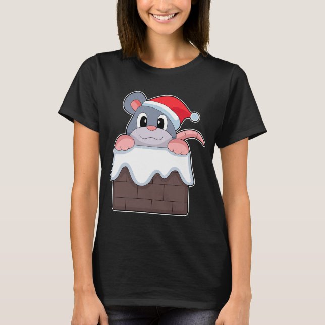 Mouse julstensmur t shirt (Framsida)