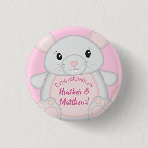 Mouse Mice Baby Shower Rosa Knapp