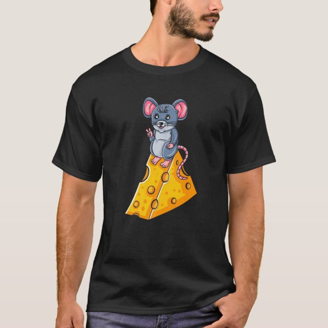 Mouse Mice Råtta Gerbil Maus Ratón Pet Rodent Mana T Shirt (Framsida)