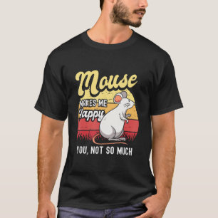 Mouse Mice Råtta Gerbil Maus Ratón Pet Rodent Mana T Shirt