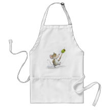 Mouse Moe med Olive Apron
