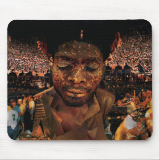 Mouse Pad 1 med Rachel Dolezal Art Musmatta