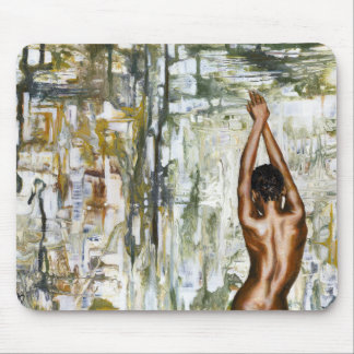 Mouse Pad 4 med Rachel Dolezal Art Musmatta