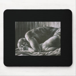 Mouse Pad 6 med Rachel Dolezal Art Musmatta