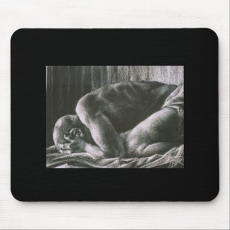 Mouse Pad 6 med Rachel Dolezal Art Musmatta