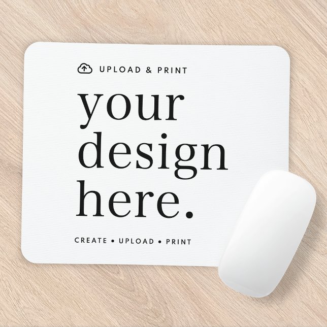Mouse Pad-ad-överföring av design Musmatta (Your own mousepad creation, simply upload your photo or design artwork from Photoshop, Canva & more!)