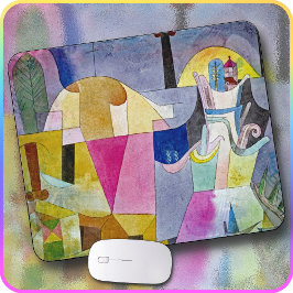 MOUSE PAD - Black Columns in a Ligcape (1919) Musmatta