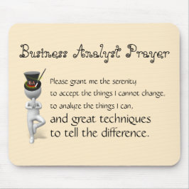 Mouse Pad Business Analyst Prayer Musmatta