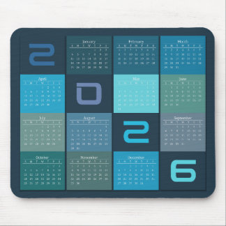 Mouse Pad Calendar 2024 Musmatta