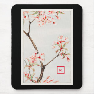 MOUSE PAD CHERRY BLOMMAR GREN JAPANESE MUSMATTA