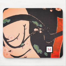 MOUSE PAD CHERRY BLOMMAR JAPANESE ANPASSNINGSBAR I