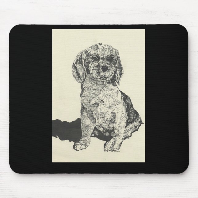 Mouse Pad Cocker Spain Musmatta (Framsidan)