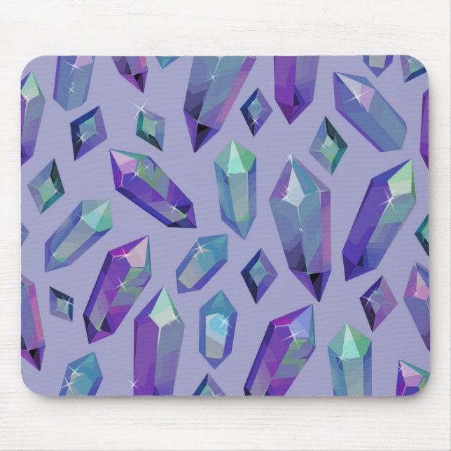 Mouse pad "Crystals" Musmatta (Framsidan)