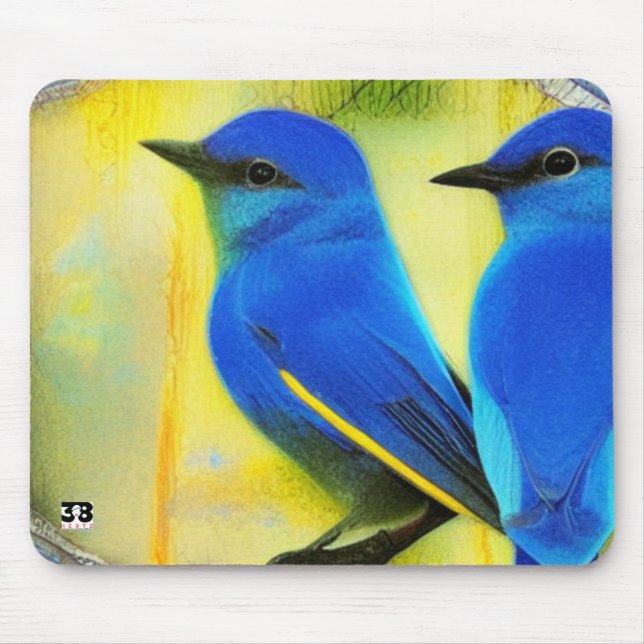Mouse Pad för lycka Musmatta (Framsidan)