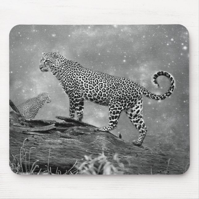 Mouse Pad/Leopard Musmatta (Framsidan)