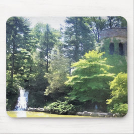 Mouse Pad Longwood Gardens Clock Torn Musmatta