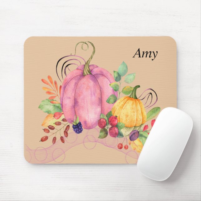Mouse Pad med Pumpkins & Berries Musmatta (Med mus)