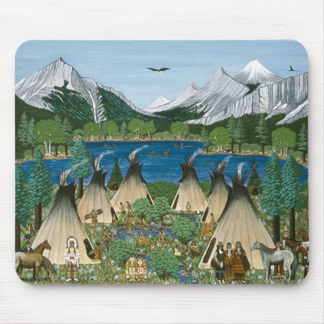 Mouse Pad Nez Perce Musmatta (Framsidan)
