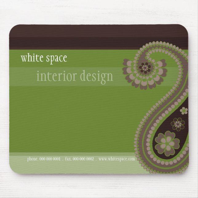 MOUSE PAD: Paisley 3 Musmatta (Framsidan)