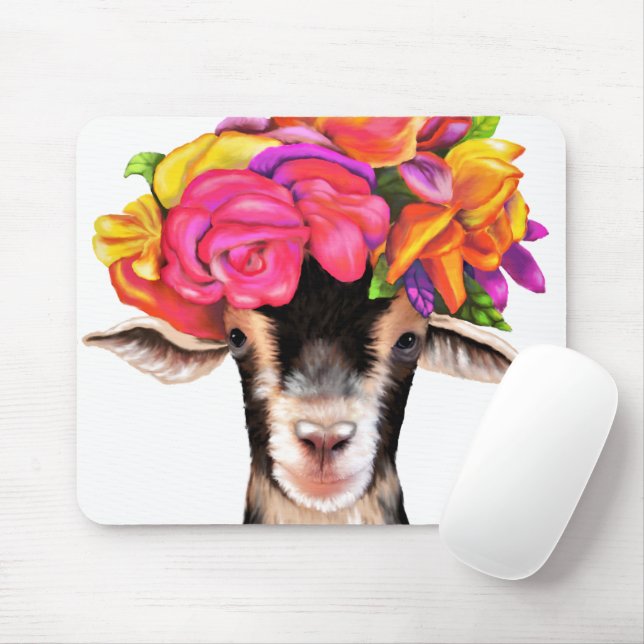 Mouse Pad Posey the Goat Musmatta (Med mus)