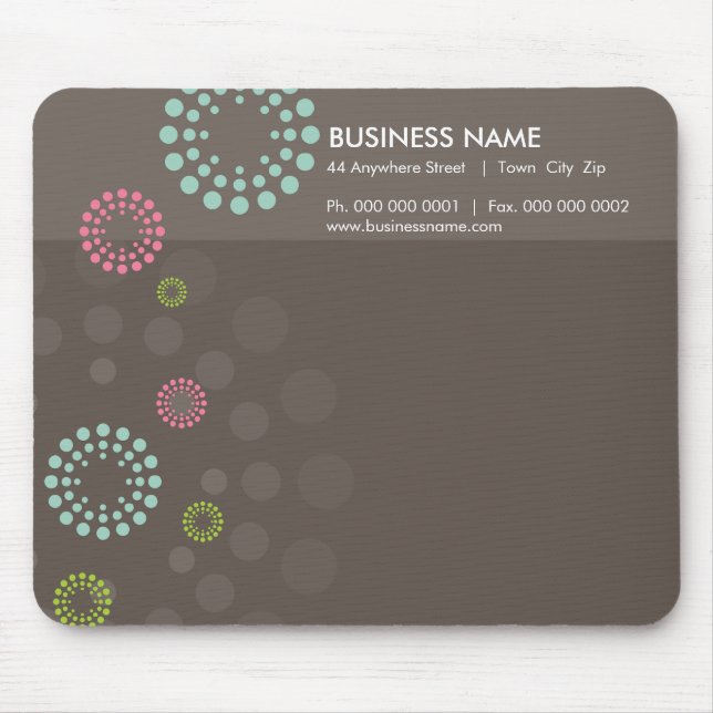 MOUSE PAD: retrospot 6 Musmatta (Framsidan)