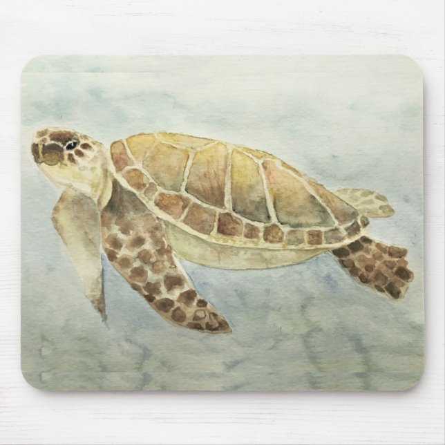 Mouse Pad Sea Turtle Musmatta (Framsidan)