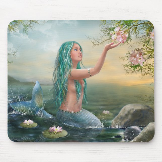 Mouse Pad "Sjöjungfru Ariel" Musmatta (Framsidan)