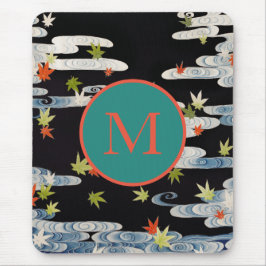 MOUSE PAD VATTEN AND LÖV JAPANESE ANPASSNINGSBAR I MUSMATTA