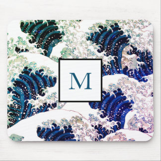 MOUSE PAD WAVE MÖNSTER JAPANESE ANPASSNINGSBAR INI MUSMATTA