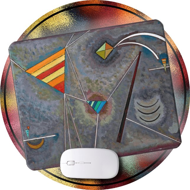 MOUSE PAD - "Weissgebunden" - Abstrakt - Kandinsky Musmatta (Skapare uppladdad)