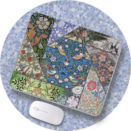 MOUSE PAD - William Morris Image Collage Musmatta