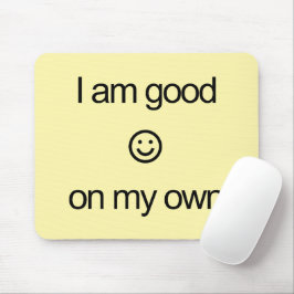 Mouse Pad with illustration and text Musmatta