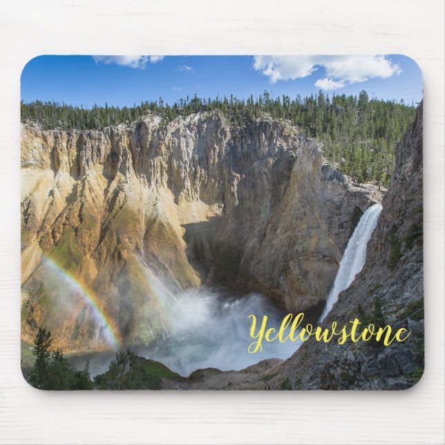 Mouse Pad-Yellowstone Falls Musmatta (Framsidan)