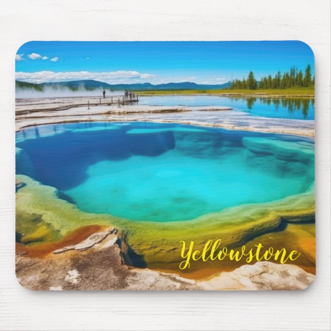Mouse Pad-Yellowstone Musmatta (Framsidan)