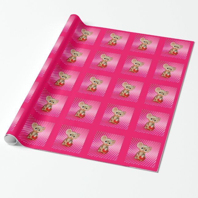 Mouse Play Presentpapper (Utrullad)