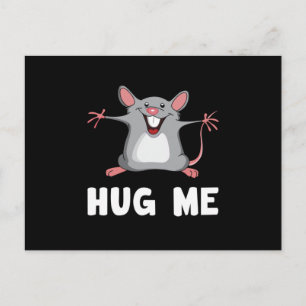 Mouse Råtta Animal Pet Cheese Kärlek Funny Gift Id Vykort